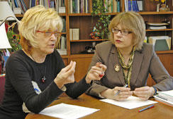 Nicole Dubreuil et H&eacute;l&egrave;ne David